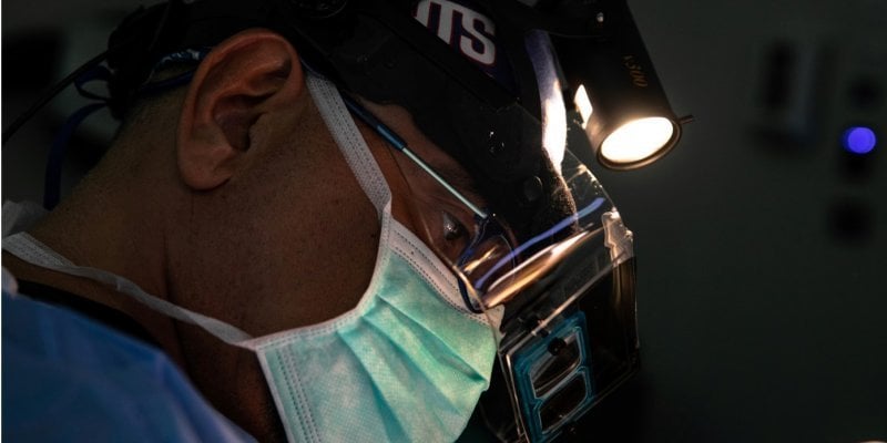 7 días desupés del transplante de cabello