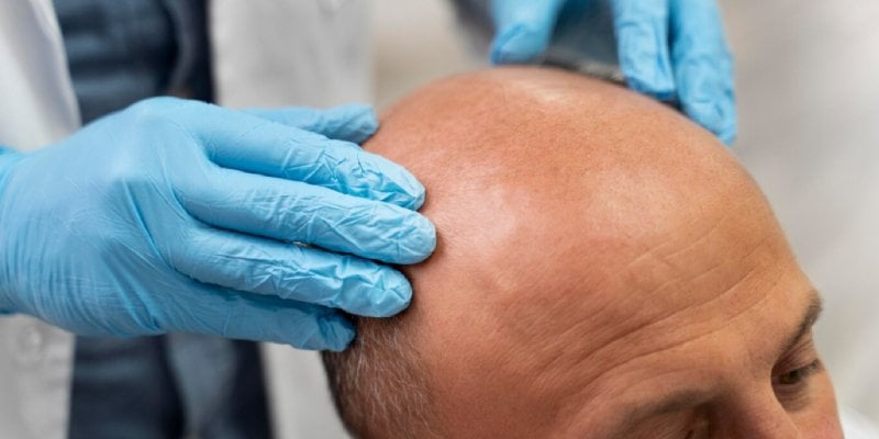 ¿De dónde viene el gen de alopecia?